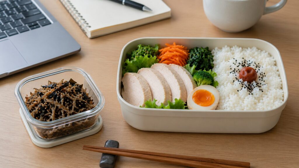 煮干しやかつお節を使った出汁ガラ佃煮の高たんぱく副菜